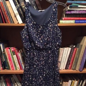 Blue flower dress